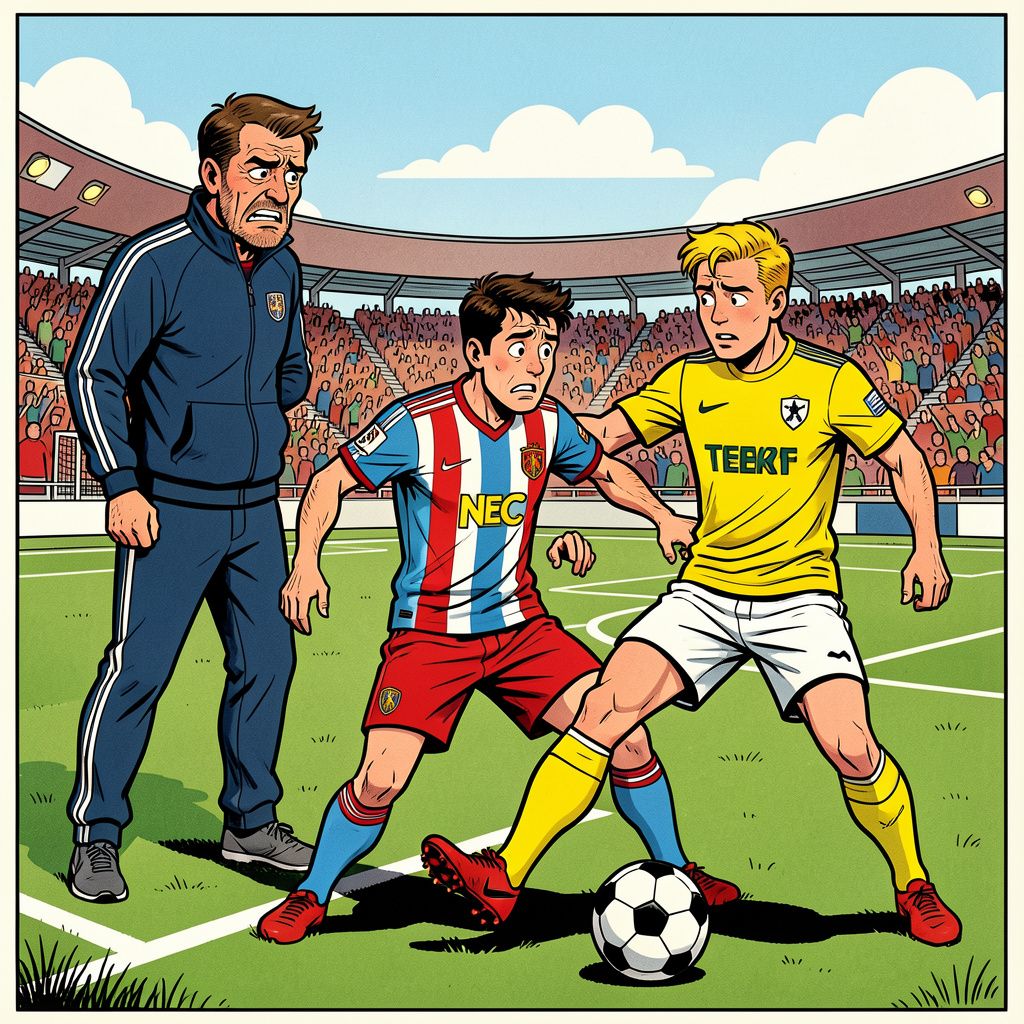 Een acuut tekort aan verdedigers bezorgt NEC direct een pijnlijke nederlaag tegen Telstar.