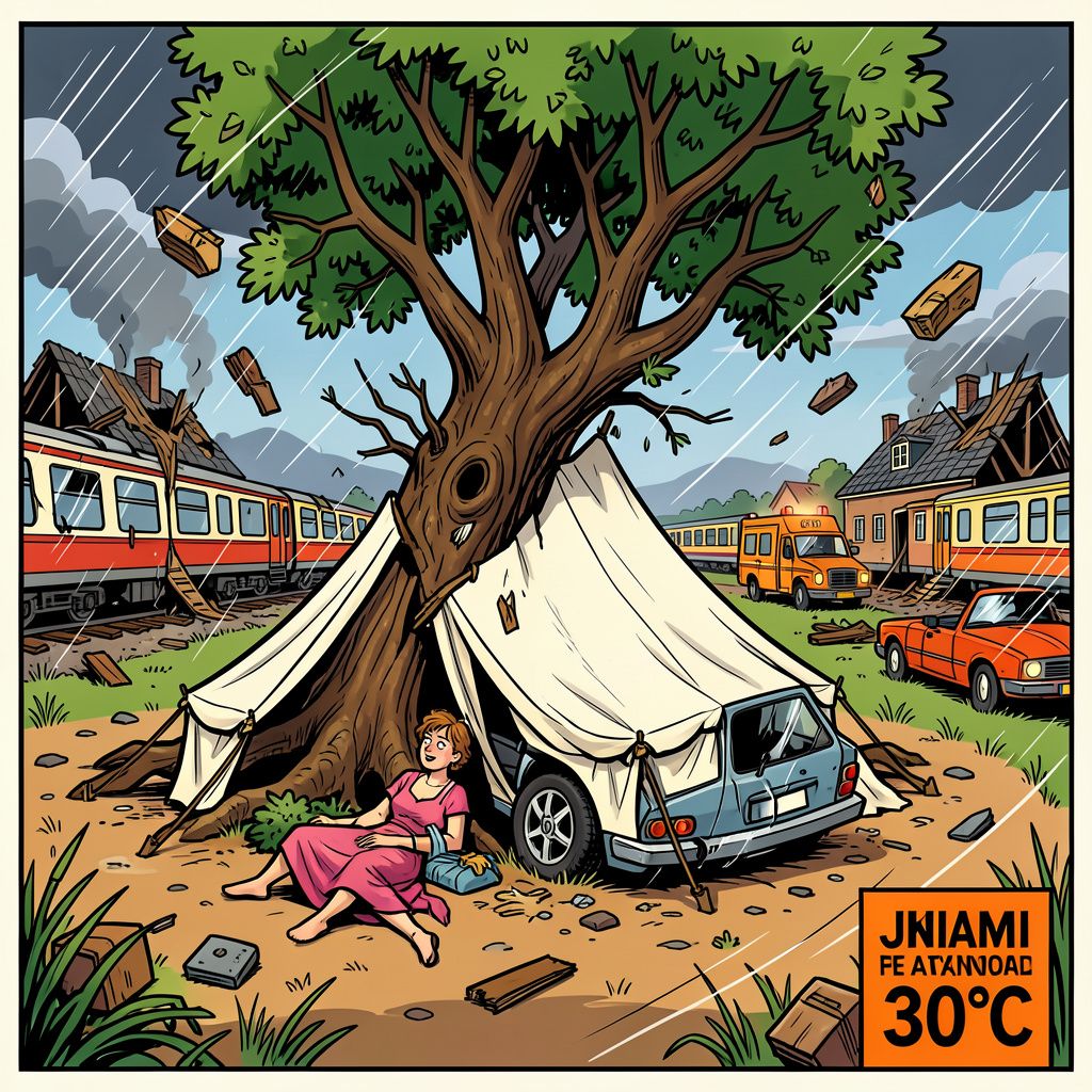 hoe één nacht noodweer een leven kostte en festivals stillegde