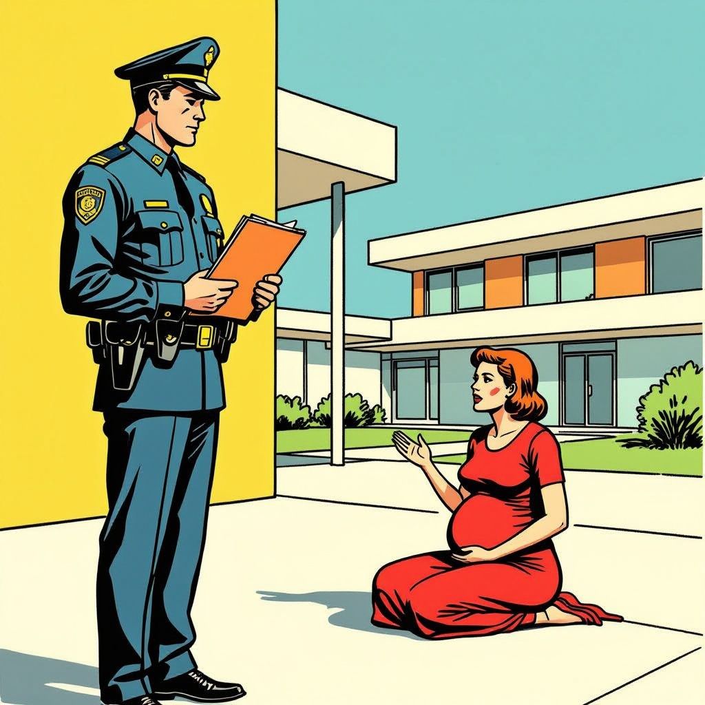 De politie keurt het harde optreden tegen een zwangere vrouw in Zeist goed maar houdt het rapport geheim.