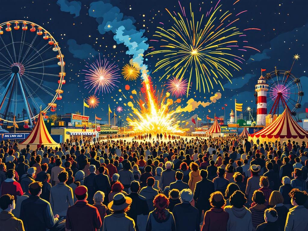 Vuurwerkramp bij kermis Düsseldorf: 19 gewonden na catastrofale show