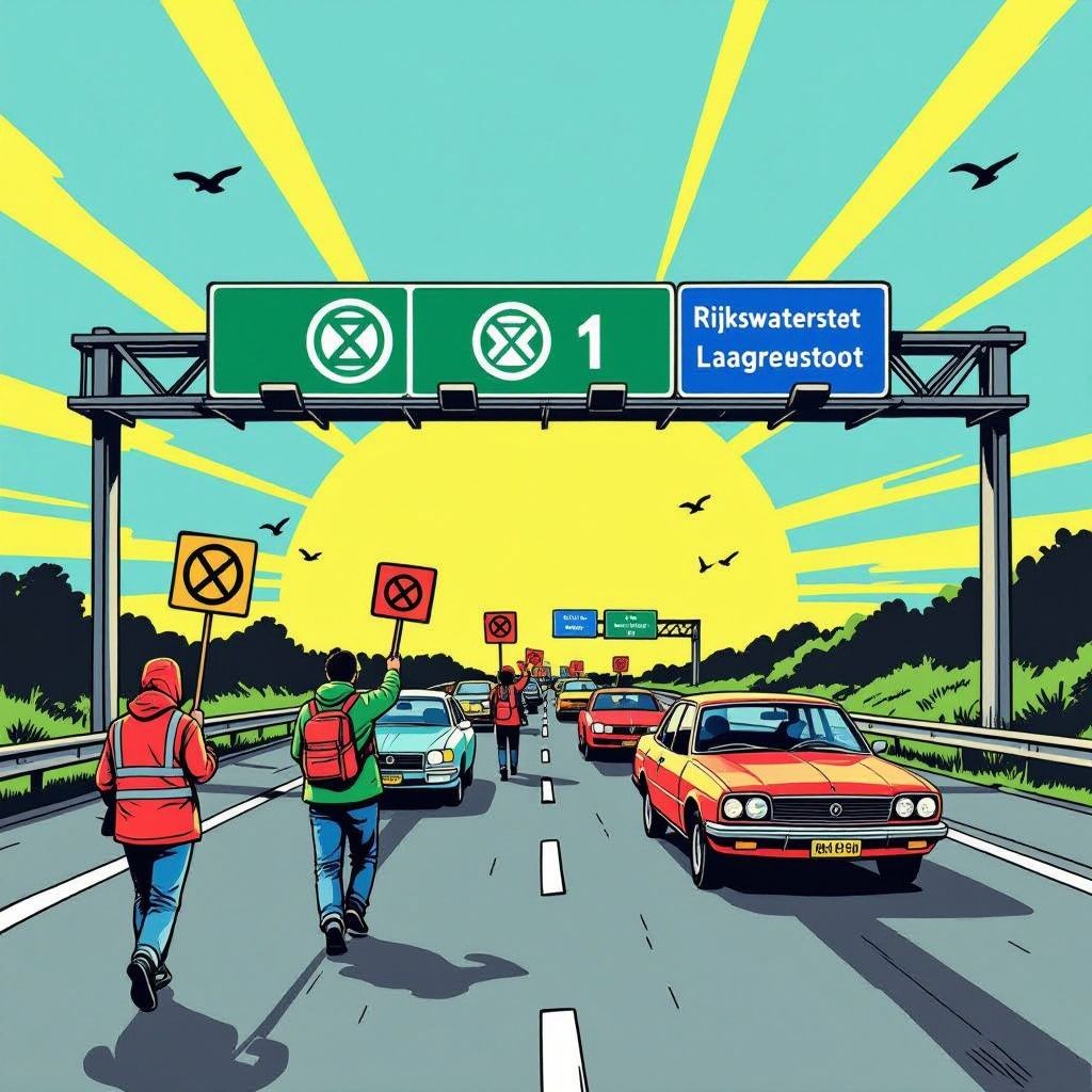 Extinction Rebellion trotseeert verbod en bedreigt A12-blokkade vandaag