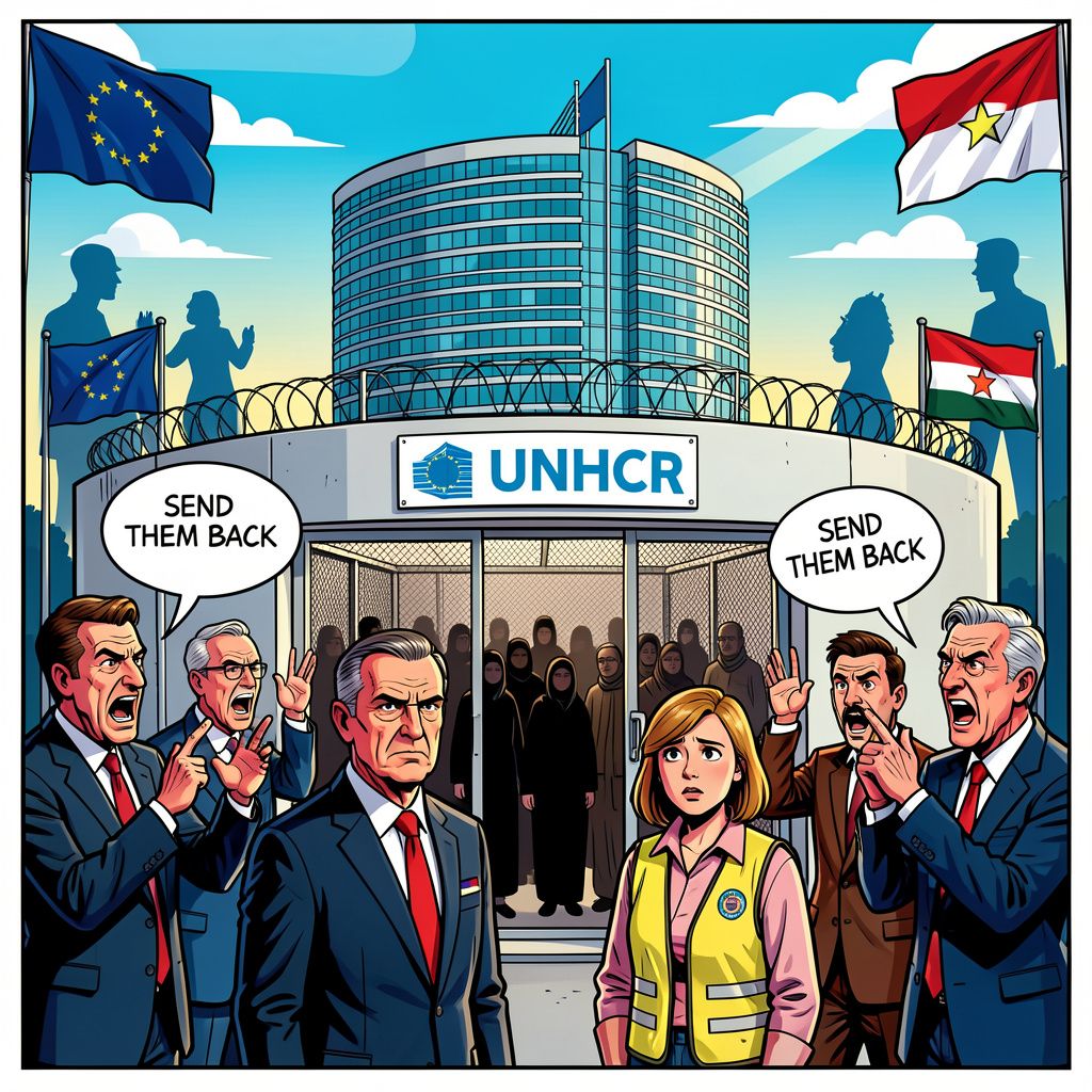 europa bouwt asielcentra buiten de eu – maar wie controleert de mensenrechten?