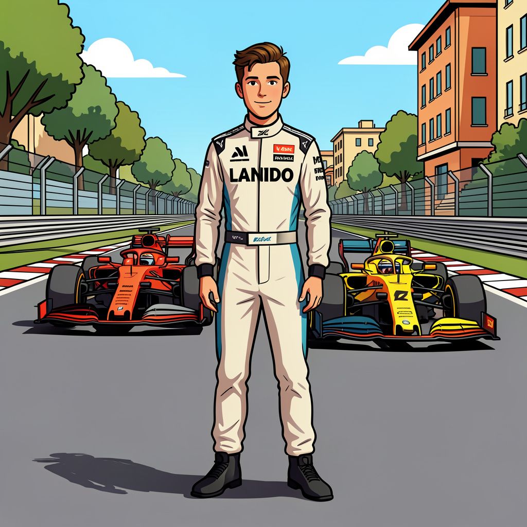 Lando Norris start verrassend vanaf poleposition in Madrid.