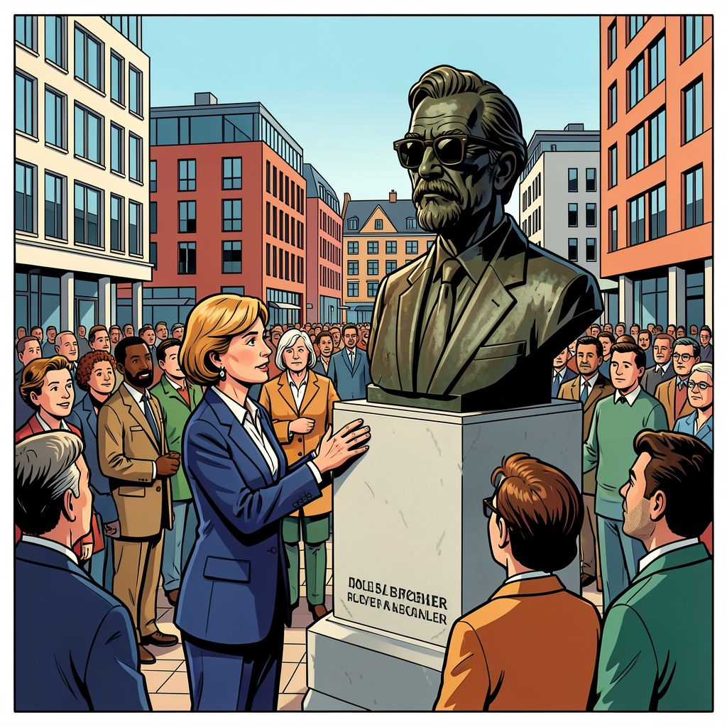 Rotterdam eert dichter Jules Deelder met een eigen plein in het centrum.