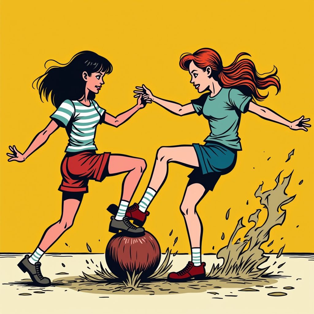 Meisjes schoppen harder en langer dan jongens bij vechtpartijen