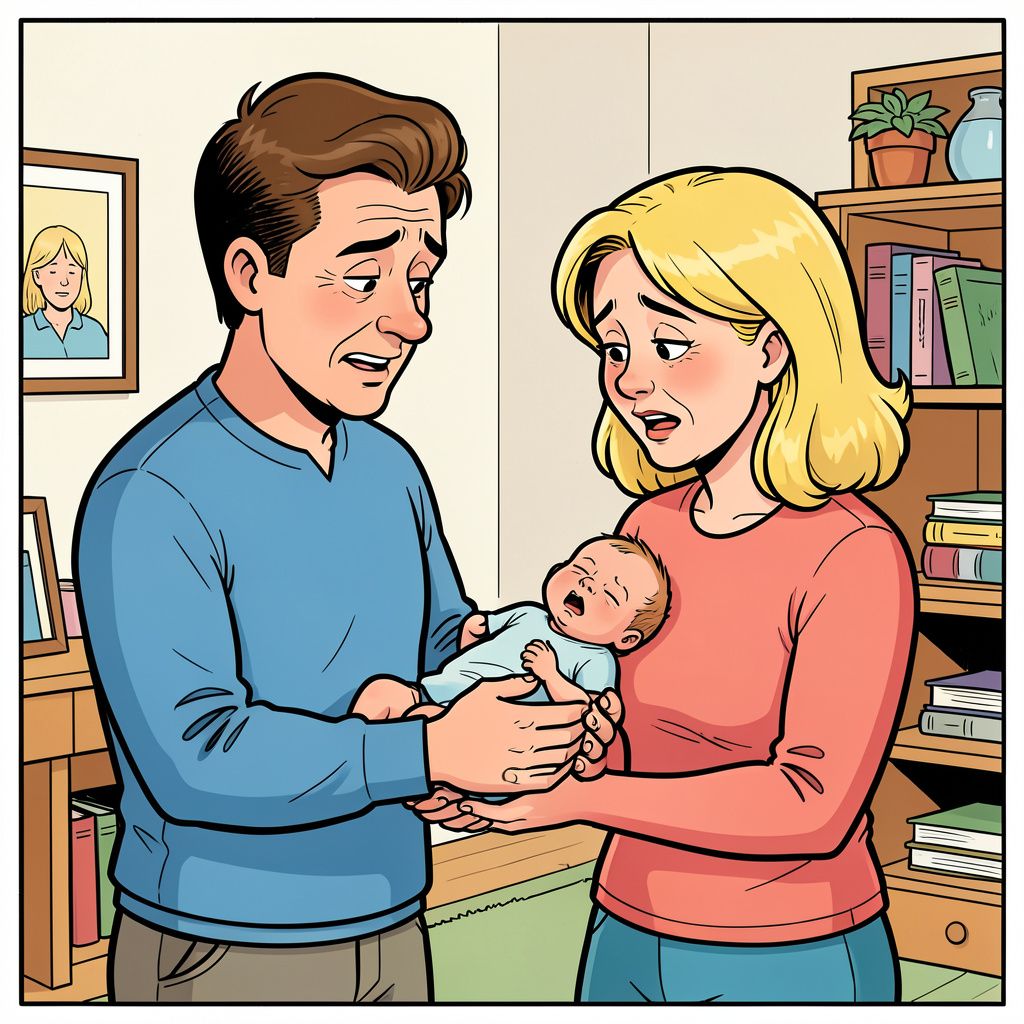 Frans en Mariska Bauer houden hun te vroeg geboren kleinzoon voor het eerst vast