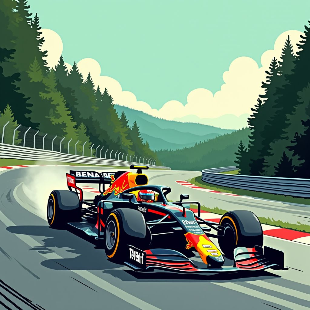 Max Verstappen racet vandaag vier uur lang op de gevaarlijkste baan ter wereld