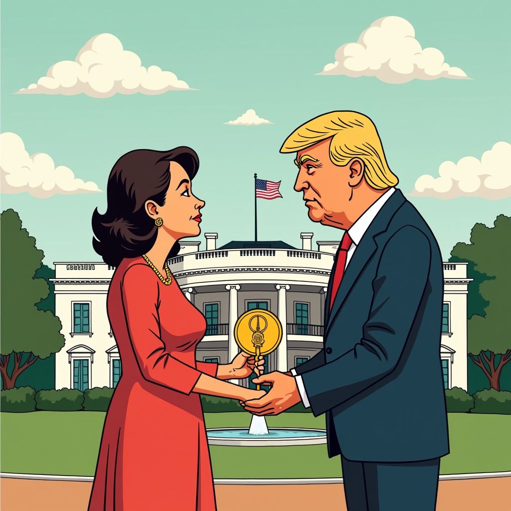 Venezolaanse oppositieleider geeft haar Nobelprijsmedaille cadeau aan Trump