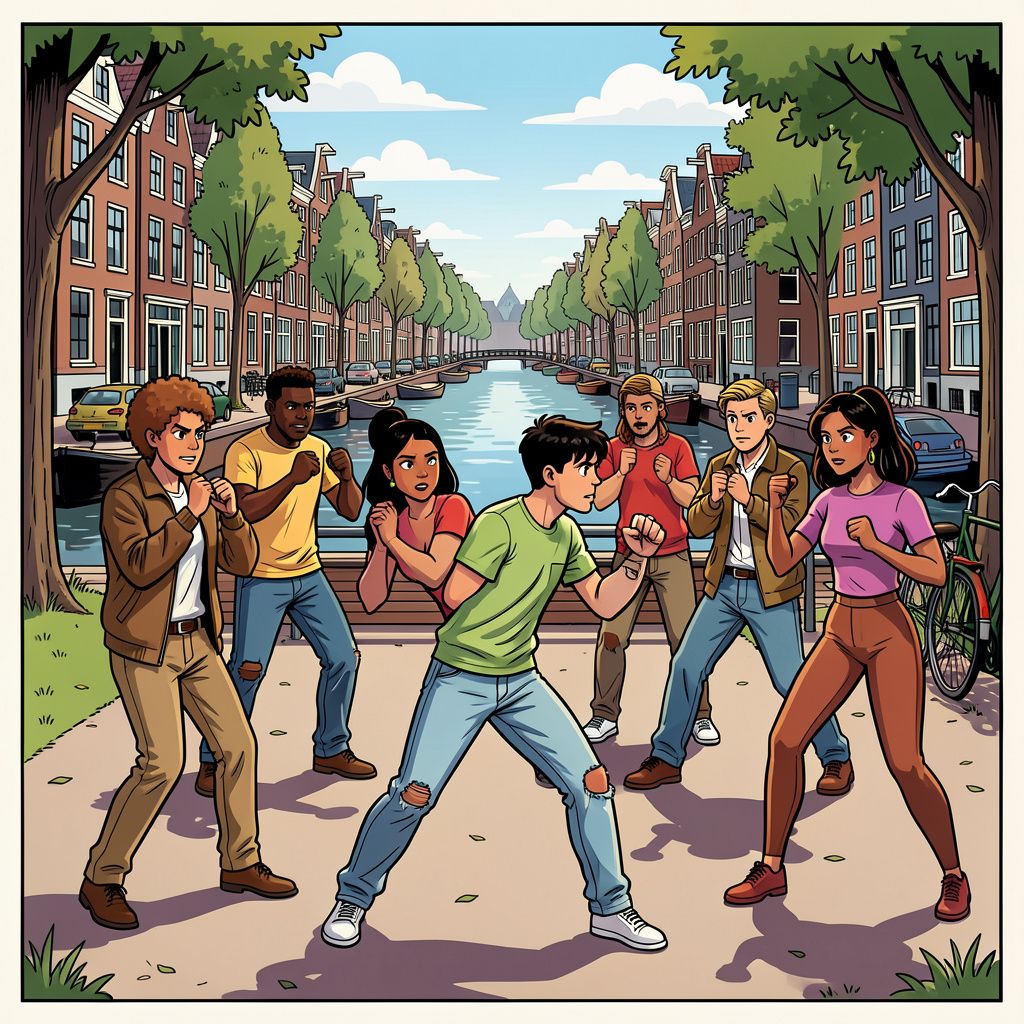 Amsterdamse lhbti'ers richten een eigen knokploeg op tegen toenemend straatgeweld.