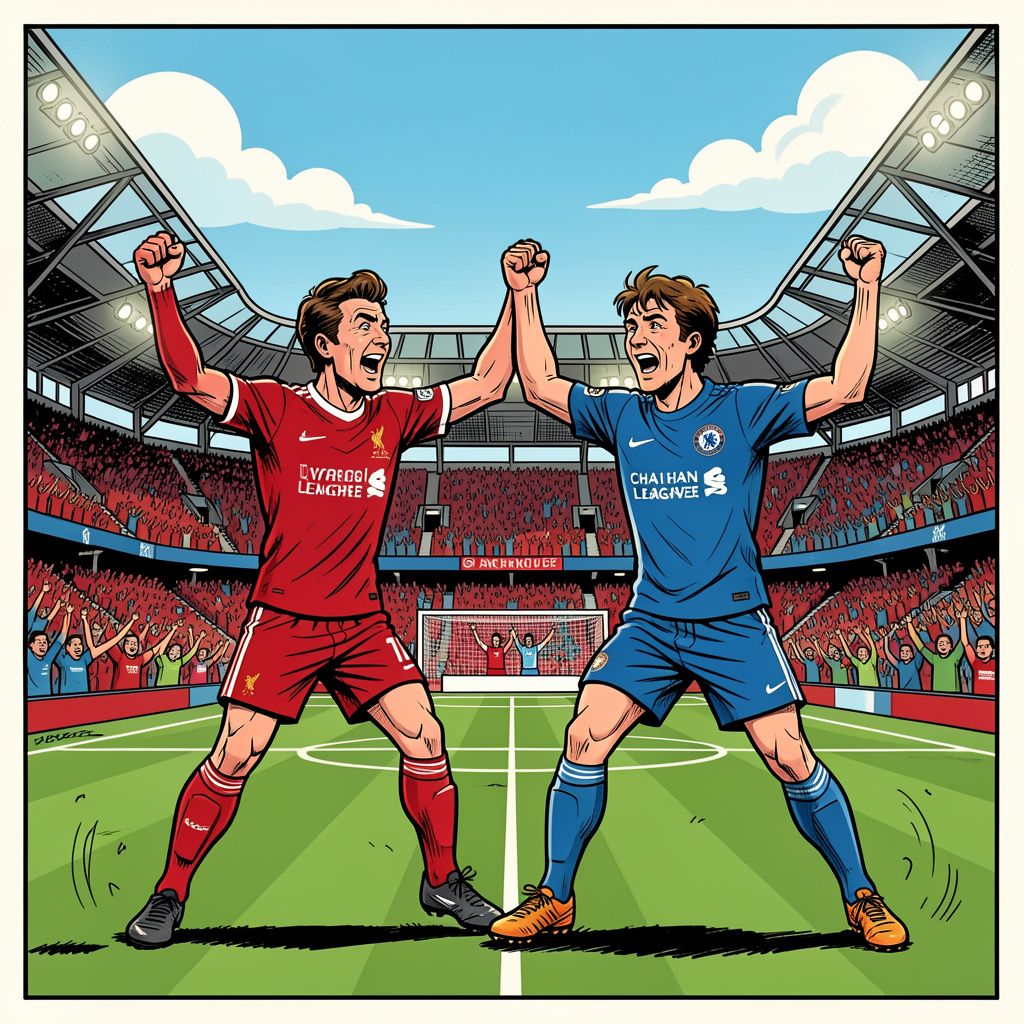 Liverpool klopt Chelsea met 4-3 en maakt Champions League droom waar onder Arne Slot