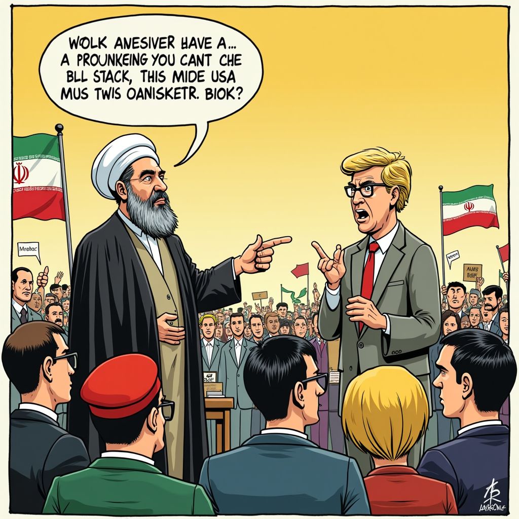 Khamenei dreigt demonstranten terwijl Trump ingrijpen overweegt