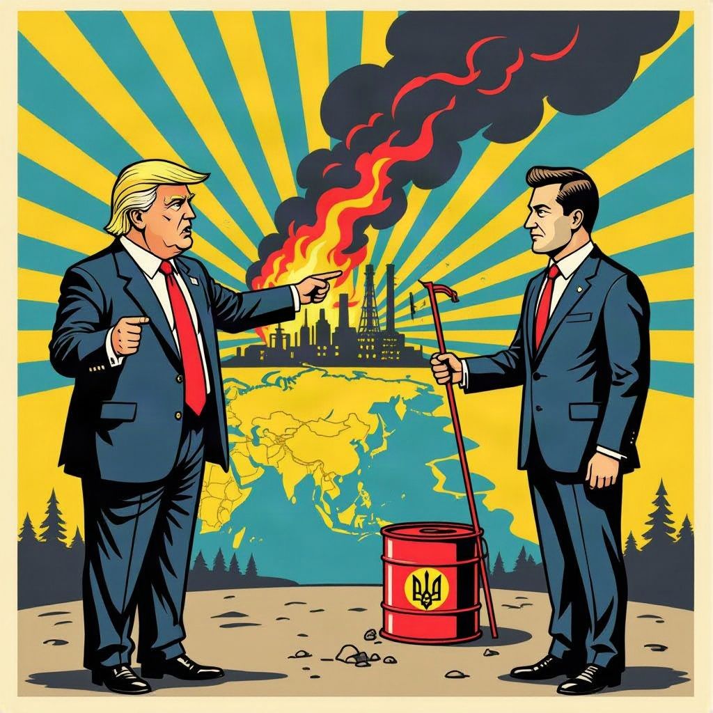 Donald Trump eist direct een nieuwe president in Oekraïne.