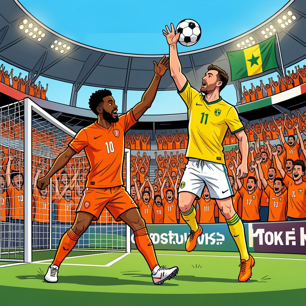 memphis en van dijk schieten oranje naar bijna zekere volgende ronde op wk