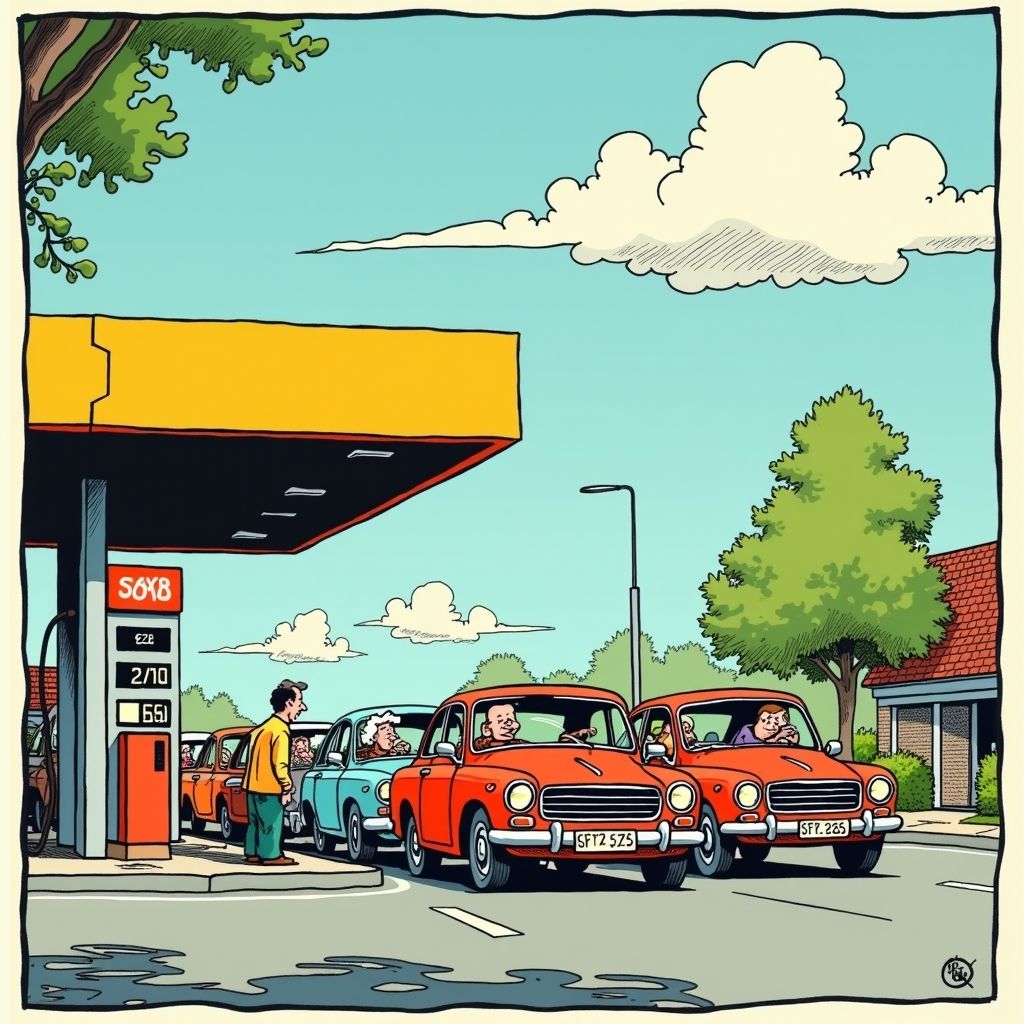 Nederlandse automobilisten betalen nu 60 cent meer voor diesel sinds oorlog uitbrak