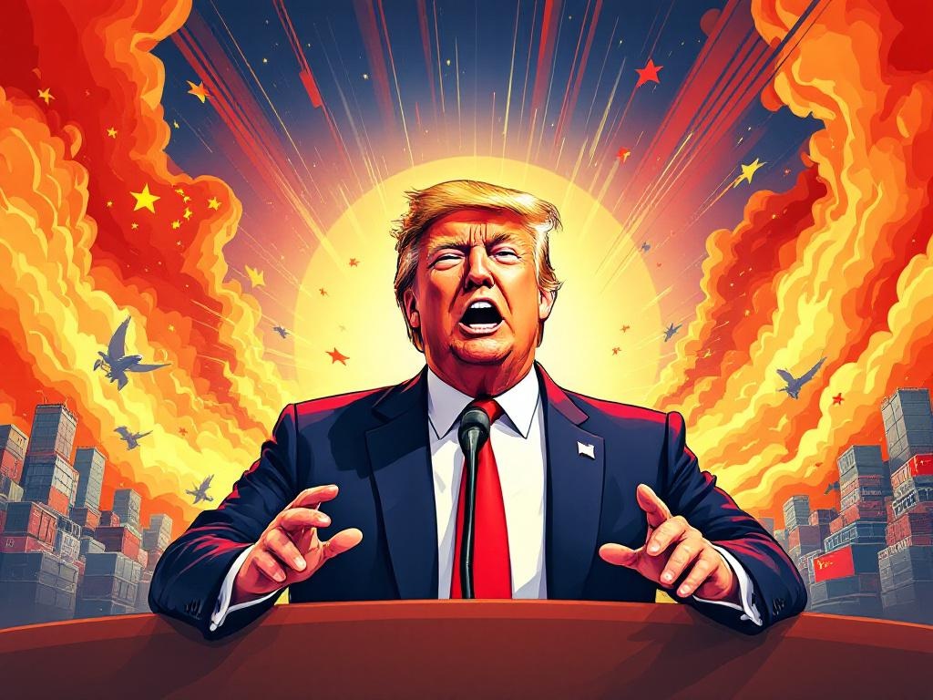 Trump kondigt vanaf 1 november 100% extra tarief op alle Chinese goederen aan