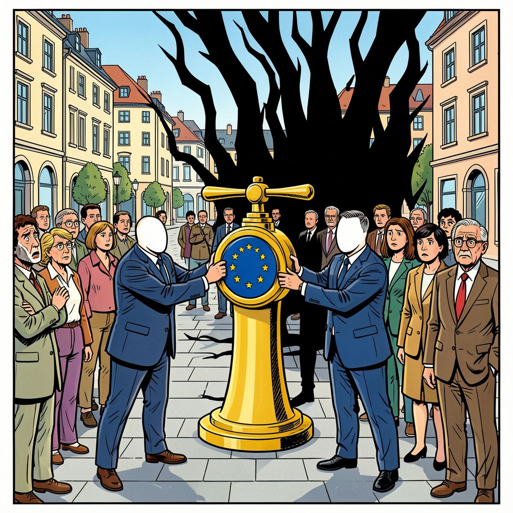De Europese Commissie draait de geldkraan voor arme regio's dicht en helpt zo onbewust extreemrechts in het zadel.
