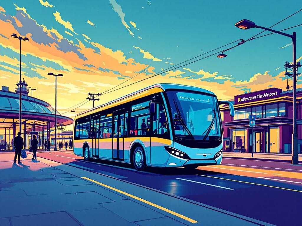 Revolutie op Wielen: Rotterdam Lanceert 's Lands Eerste Zelfrijdende Stadsbus