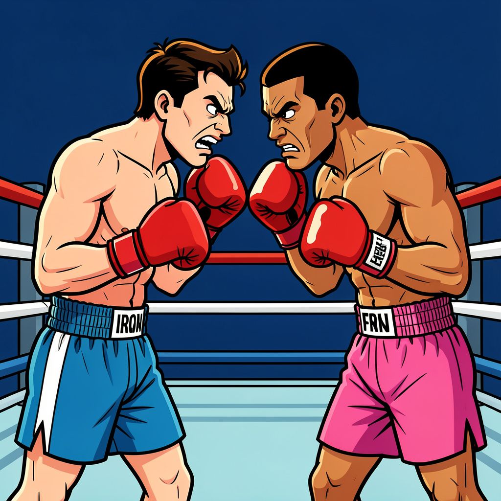 De verbale oorlog tussen kickboksers Figi Landman en Mohammed Boutasaa barst vanavond eindelijk los in de ring.