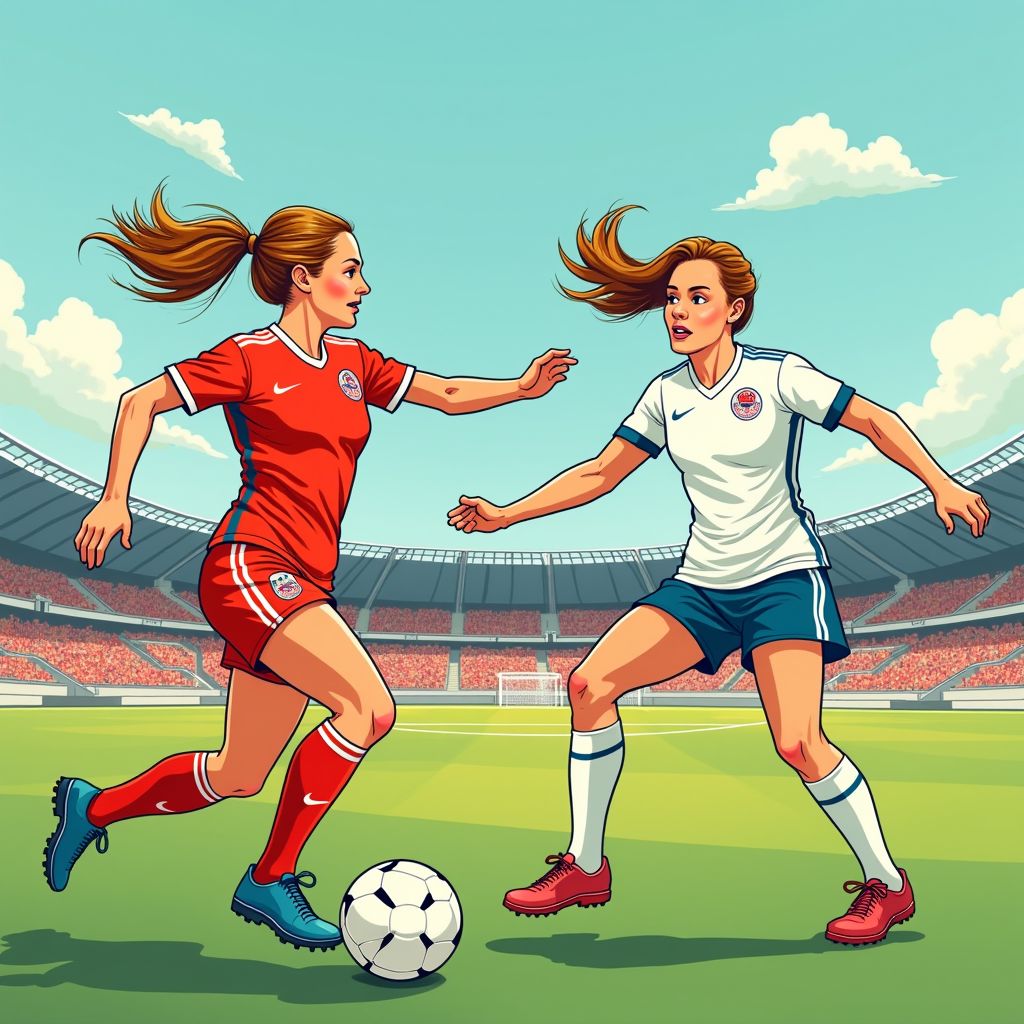 Oranjevrouwen laten cruciale overwinning glippen door omstreden strafschop