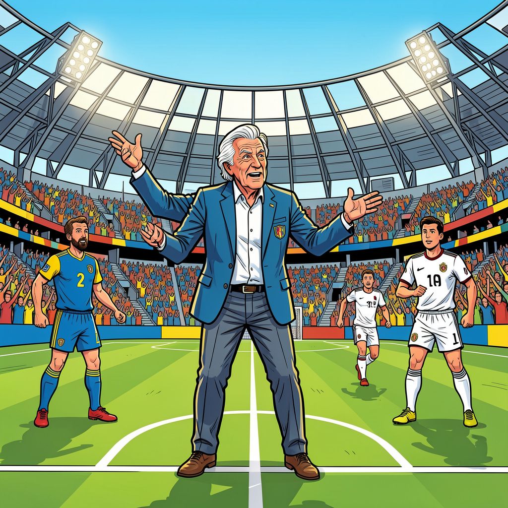 Dick Advocaat, 78 jaar oud, leidt het kleinste land ooit naar het WK voetbal