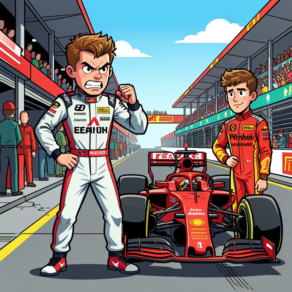 Woedende Lando Norris eist een raceschorsing voor Franco Colapinto na een dure crash in Bakoe.
