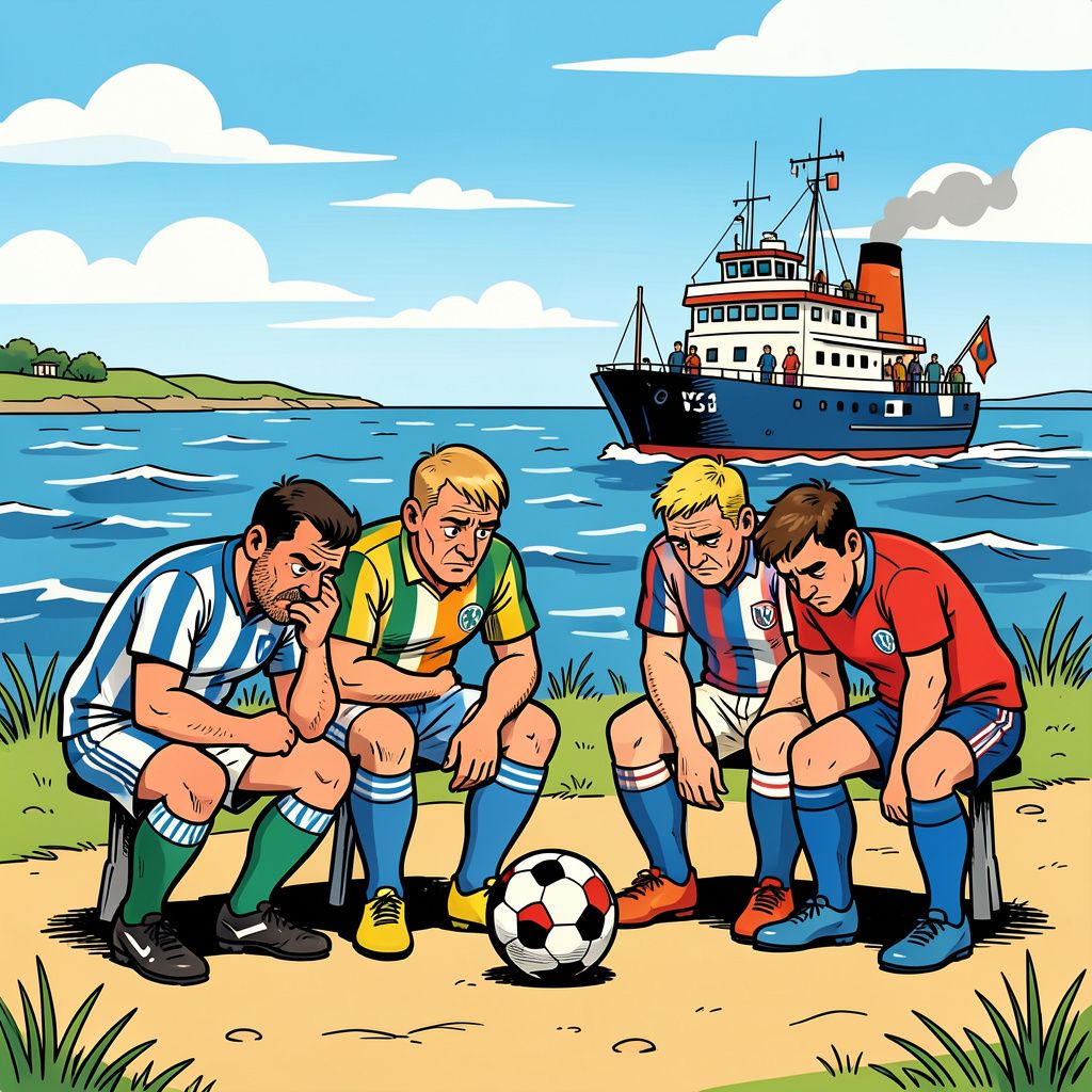 Voetbalclub op Vlieland gooit de handdoek in de ring omdat tegenstanders niet durven over te steken