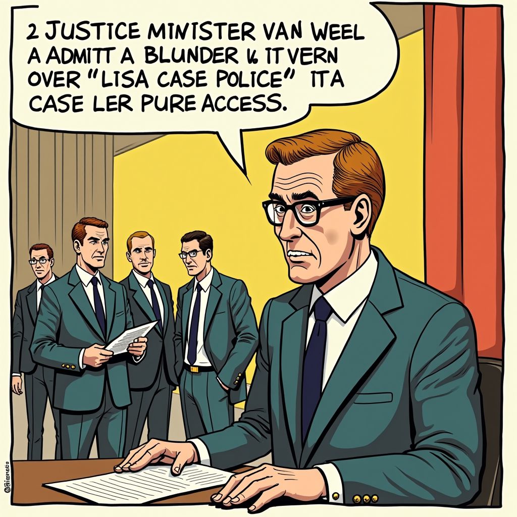 Minister van Weel erkent grote fout: 1700 agenten werden ten onrechte verdacht van gluren in Lisa-dossier