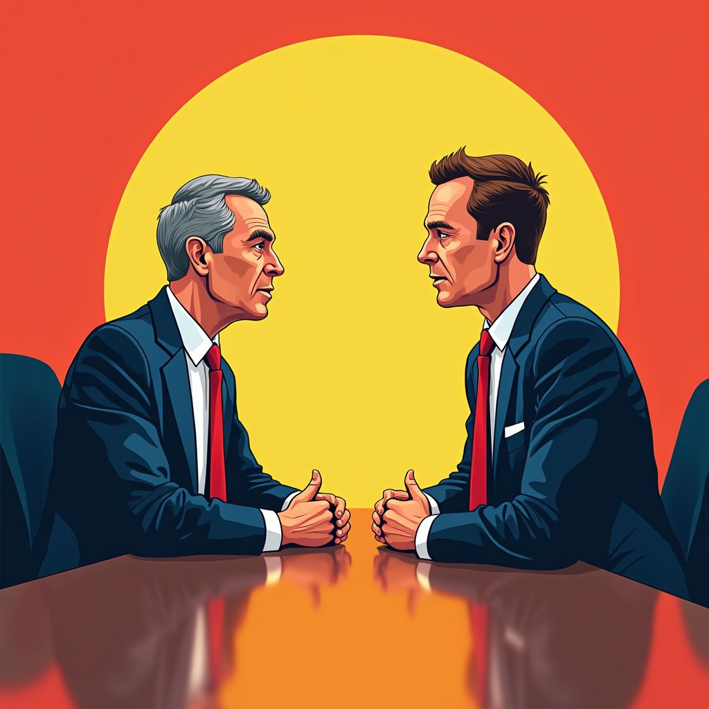 Voor het eerst sinds 2012 zitten alleen mannen aan de formatietafel