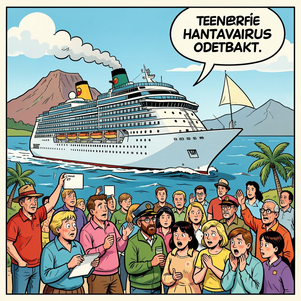 Cruiseschip met drie doden door hantavirus vaart richting Tenerife terwijl eilandbewoners vrezen voor nieuwe coronasituatie