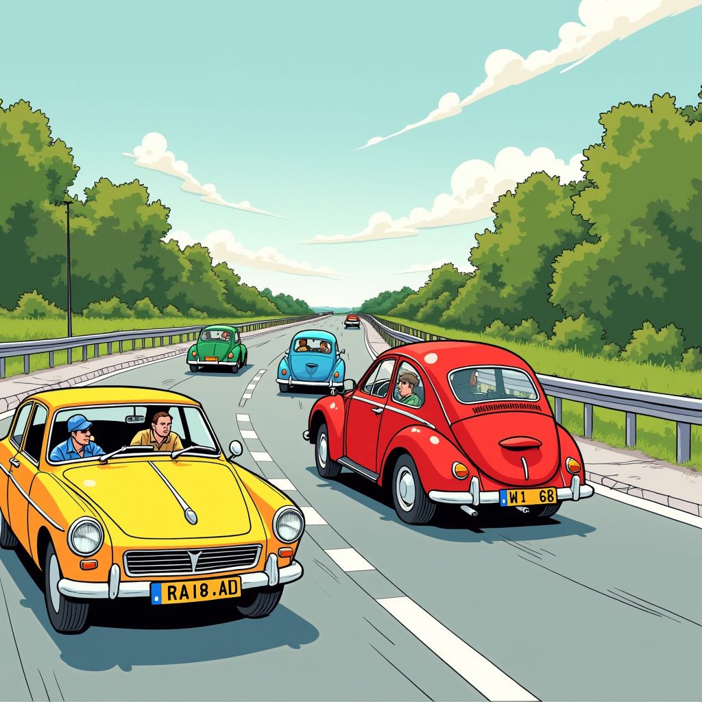 Spookrijdster ramt vier auto's op A67 en eindigt tegen vangrail zonder dodelijke slachtoffers