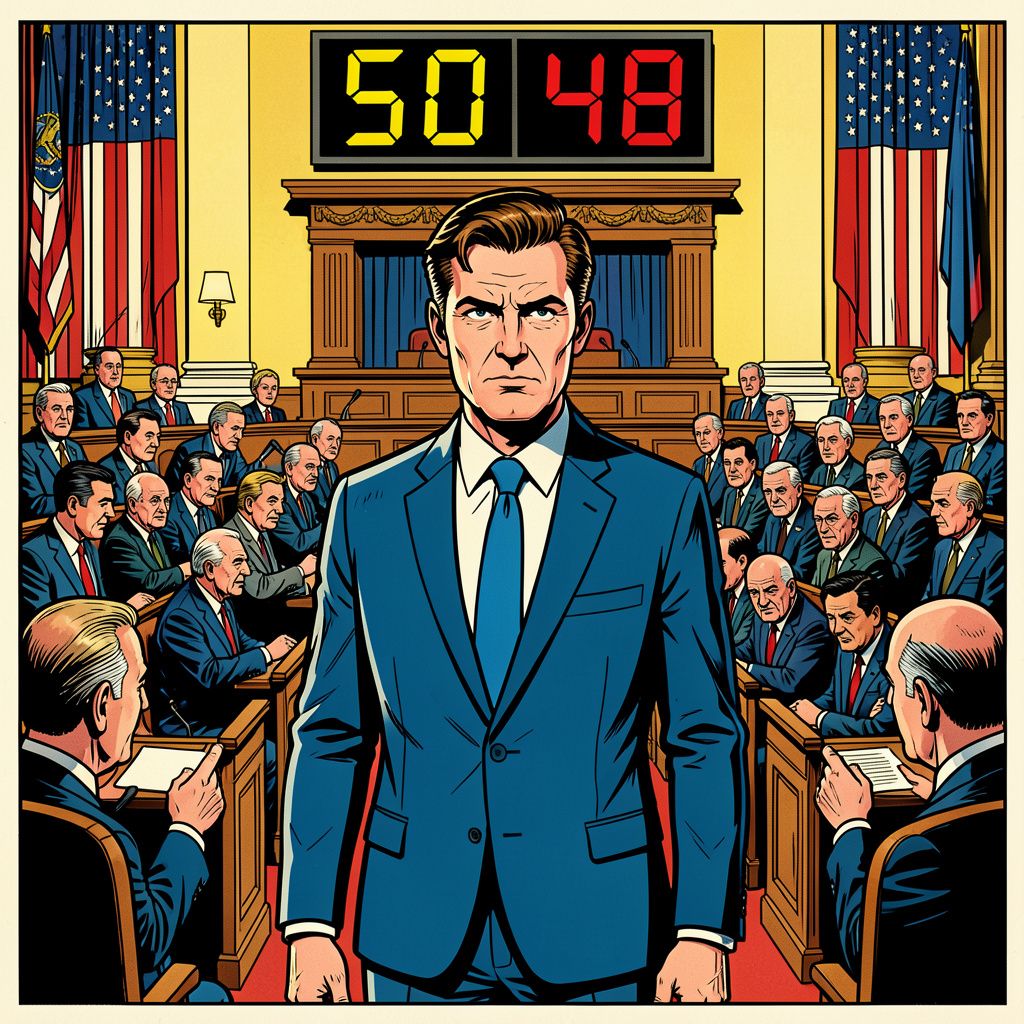 De Amerikaanse Senaat benoemt Trumps voormalige advocaat Todd Blanche tot de nieuwe minister van Justitie.