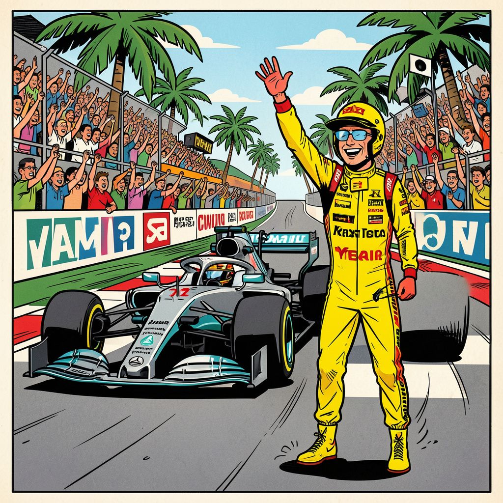 De 19-jarige Kimi Antonelli pakt zijn derde pole op rij en verslaat Max Verstappen in Miami