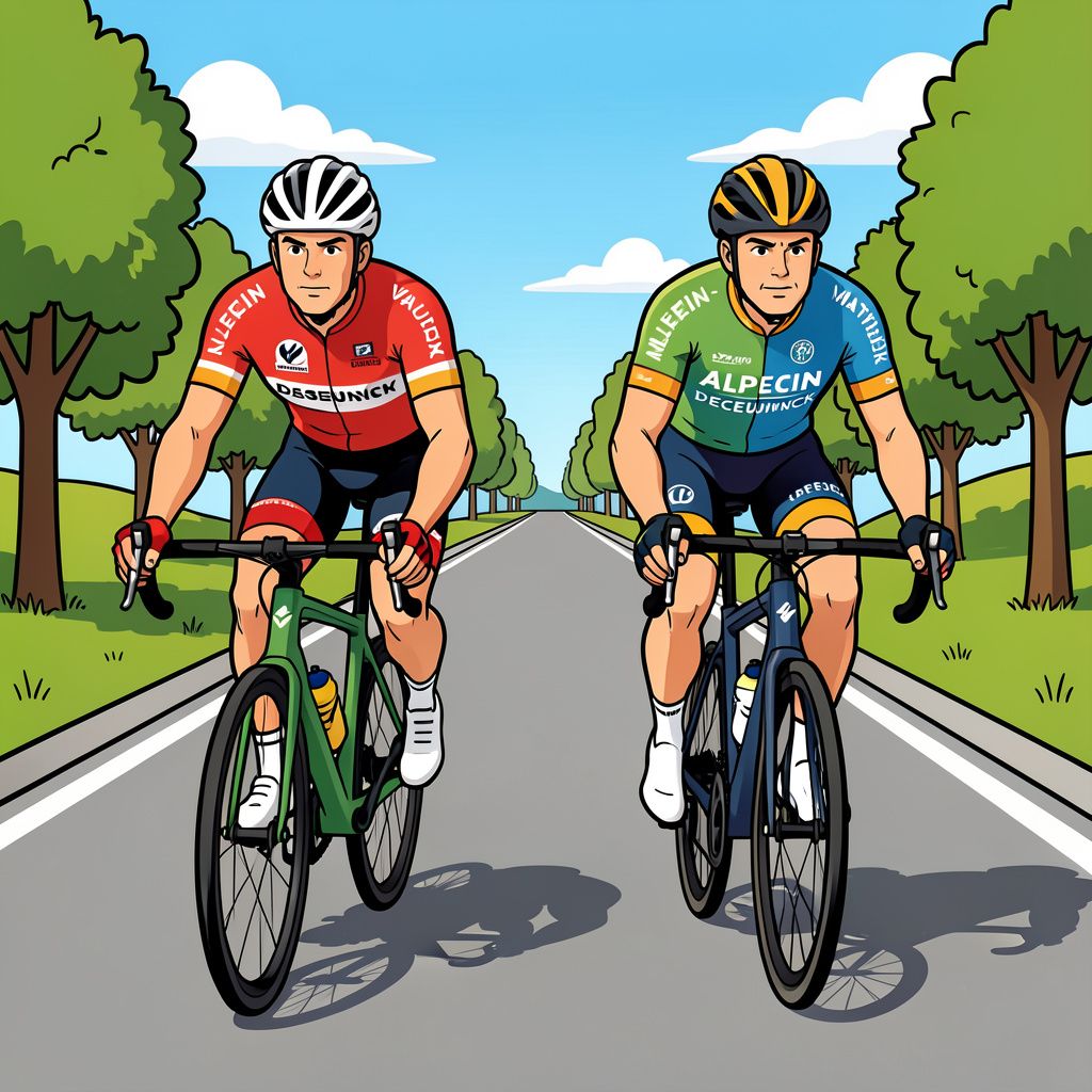 Casper van Uden kiest voor het sprintavontuur naast Mathieu van der Poel.