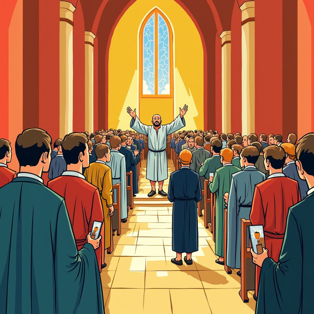 Vier Nederlandse premiers zitten voor het eerst samen in de kerkbank tijdens Matthäus Passion