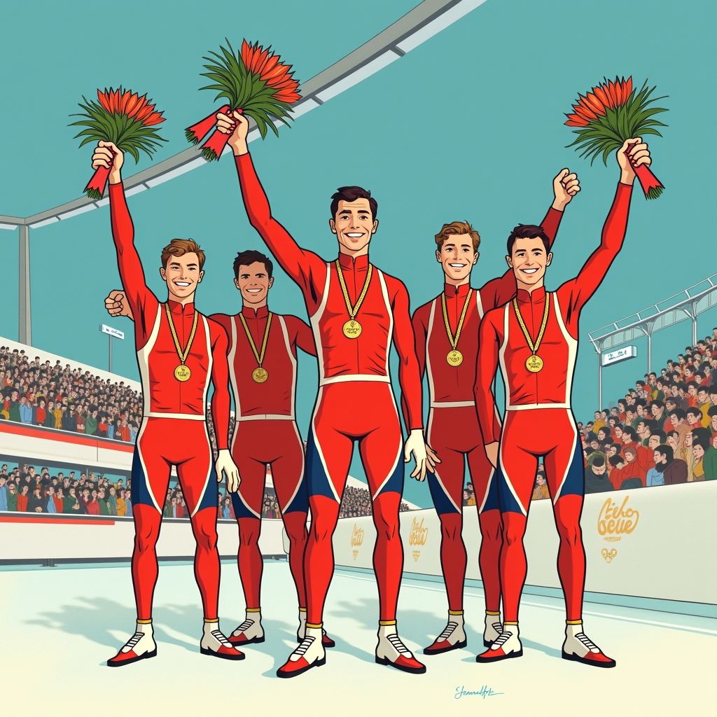 Nederlandse mannen schrijven geschiedenis met eerste olympische estafettegoud op short track