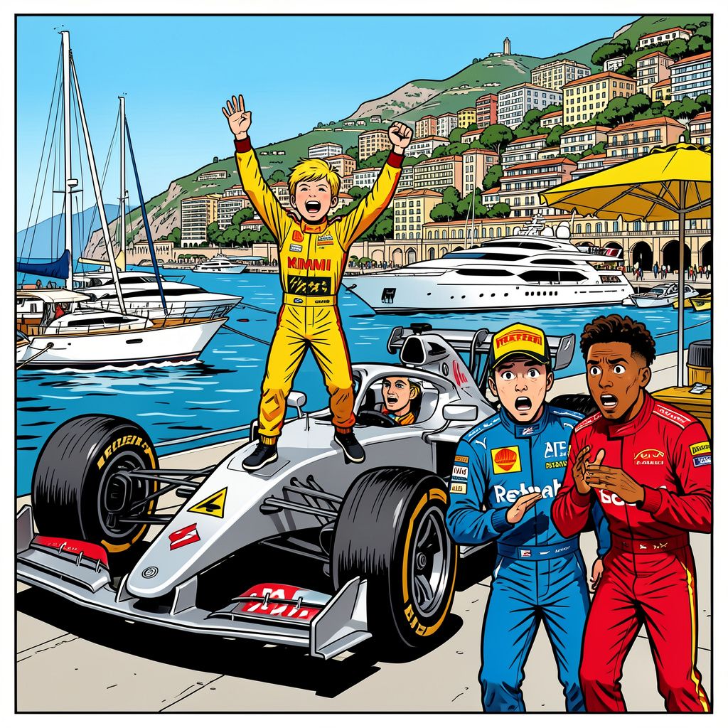 Antonelli pakt pole in Monaco en zet Verstappen en Hamilton op hun plek