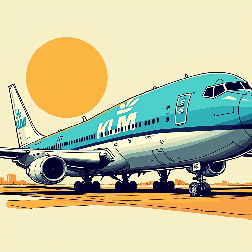 Twee KLM Boeing 737's raken elkaar tijdens pushback op Schiphol platform