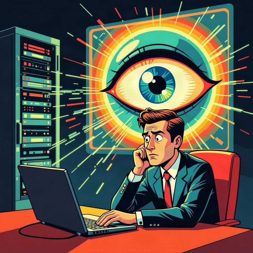 Een Russische gasgigant kijkt stiekem mee op jouw computerscherm.