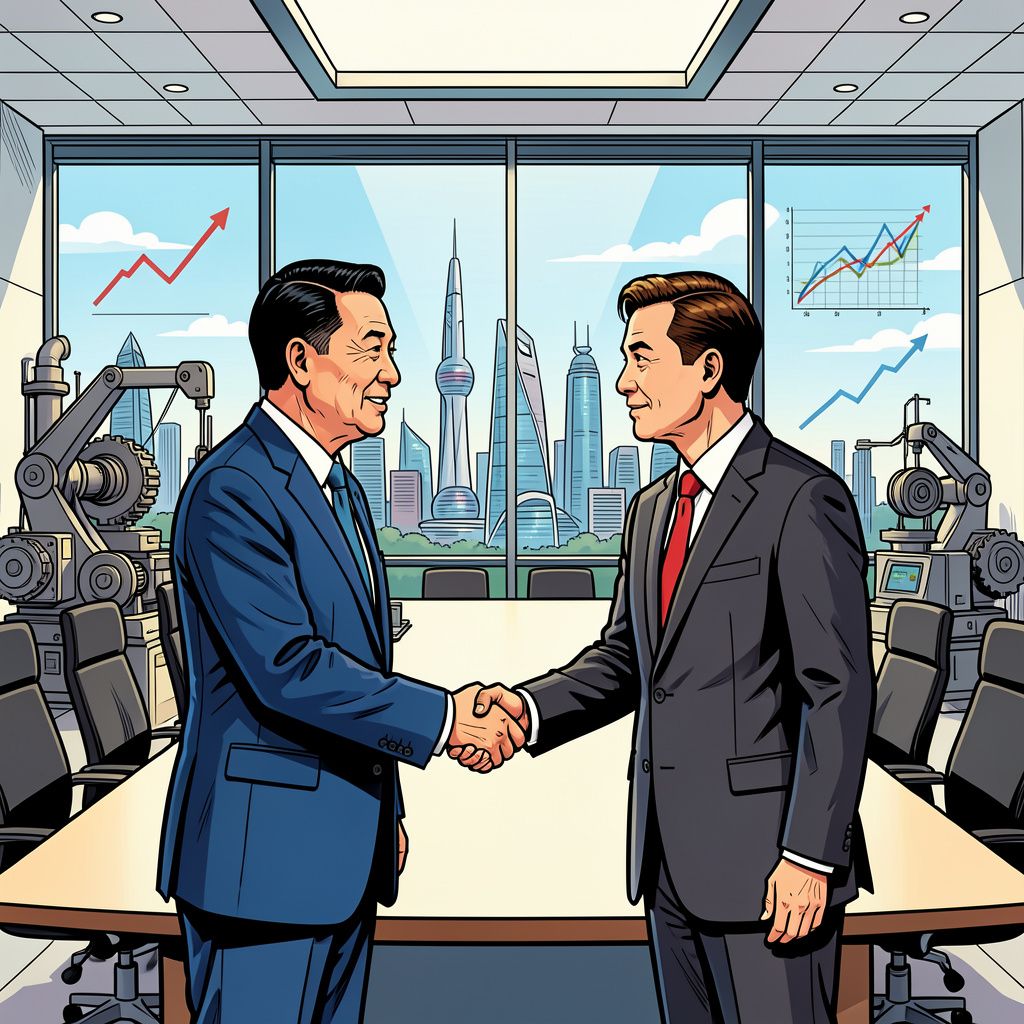 China zet de deur wijd open voor Duitse toptechnologie na historisch topoverleg in Peking.