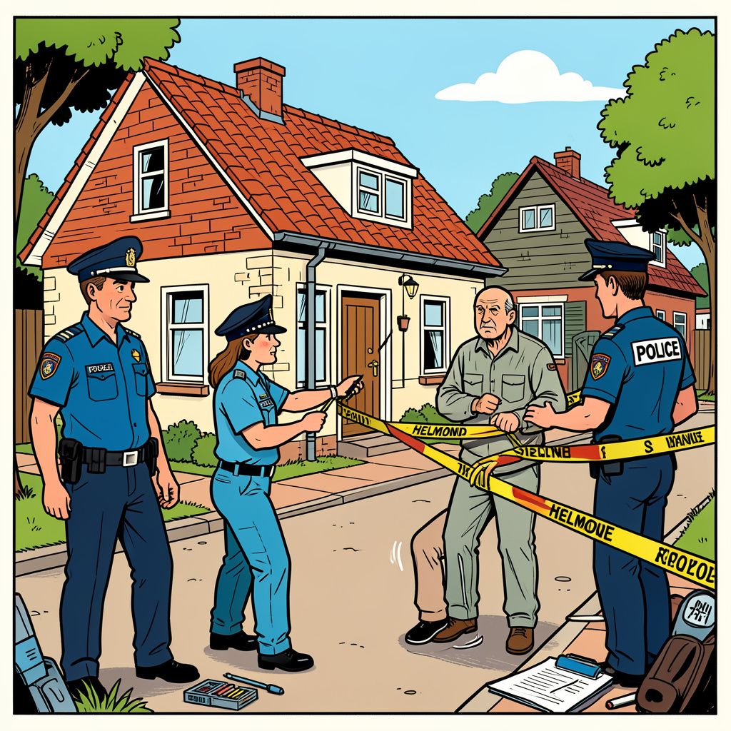 Politie vindt 45-jarige vrouw dood in Helmond en houdt dakloze man aan.