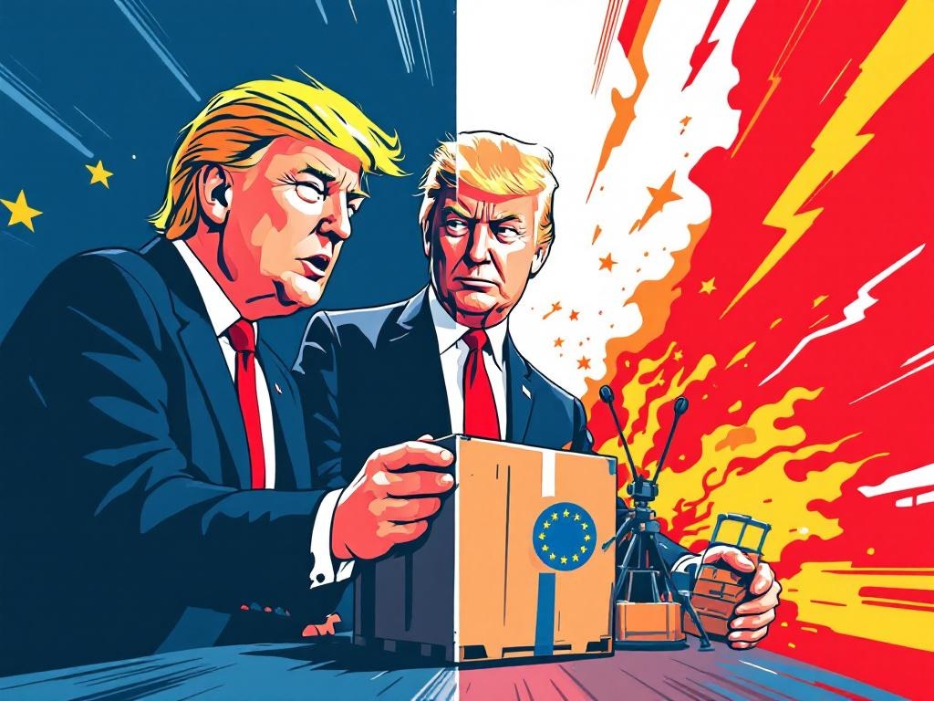 Trump Gooit Handelsbom: 30 Procent Heffing Zet EU Onder Druk