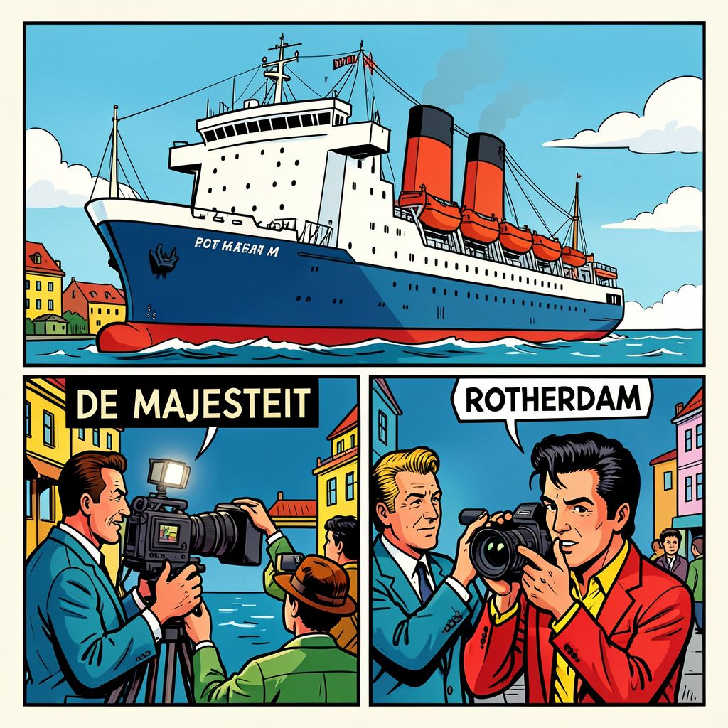 De Majesteit gaat onder de hamer: Elvis Presley filmde ooit op dit Rotterdamse icoon