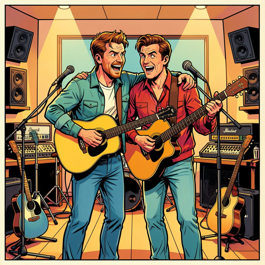 Douwe Bob verklaart de liefde aan rivaal Waylon na een opvallende countryrel.