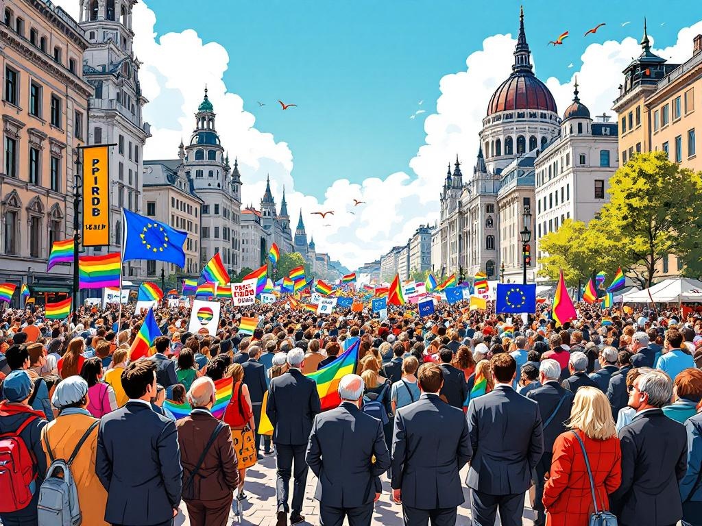 Rebellie in Budapest: Pride Mars Daagt Orbán Uit met Record Opkomst