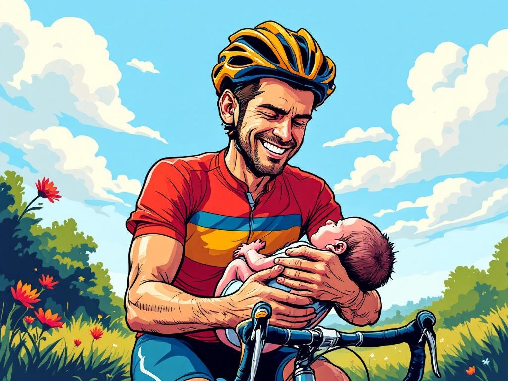 Wielrenner Thomas Dekker verwelkomt zoon Loet: Een onvergetelijk vadermoment
