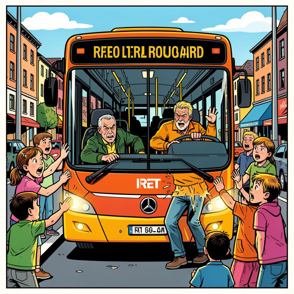 Buschauffeur wordt in elkaar geslagen terwijl hij door Rotterdam rijdt met kinderen in de bus