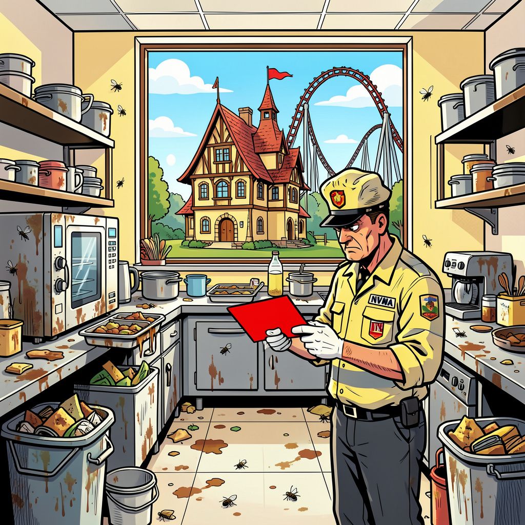 Efteling krijgt onvoldoende van voedseltoezicht voor smerige keuken