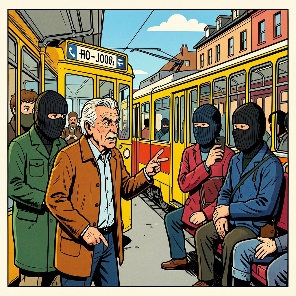 Hugo de Jonge vergelijkt anonieme sociale media-gebruikers met mensen die bivakmutsen dragen in de tram