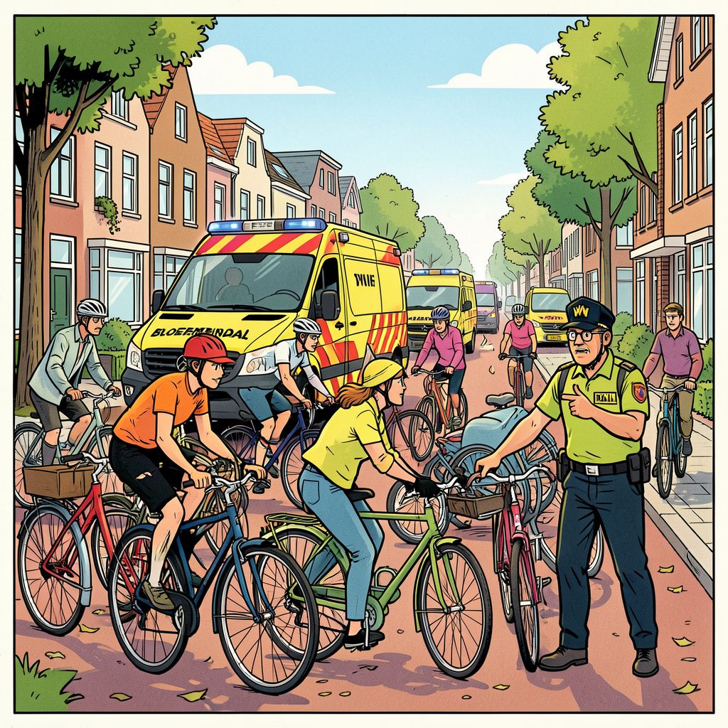 PWN zet beveiligers in omdat fietsers hulpdiensten blokkeren bij Oosterplas