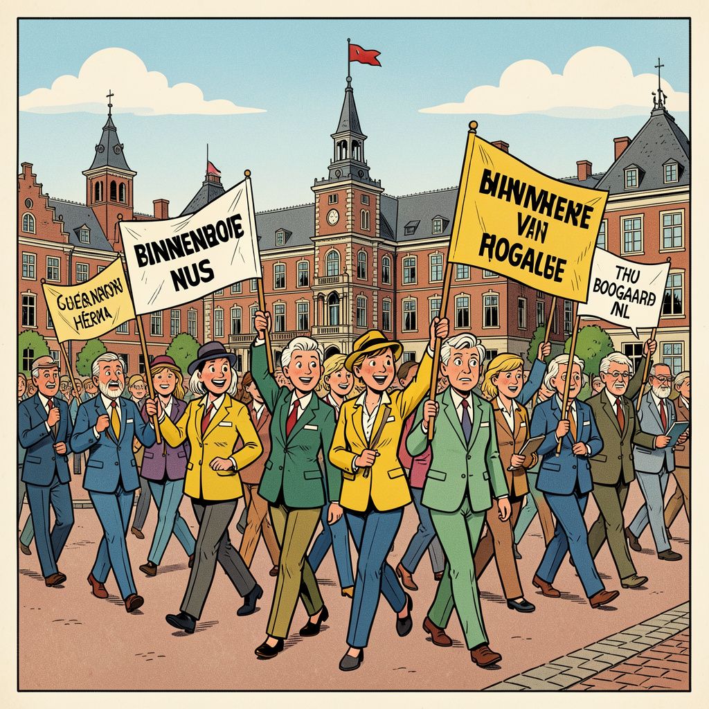 Rijksambtenaren winnen eerste slag tegen kabinet na massale staking